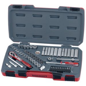 60PC 1/4'' Drive Socket Set (Metric/AF)
