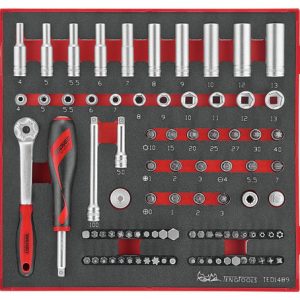 89PC 1/4" Drive Socket Set