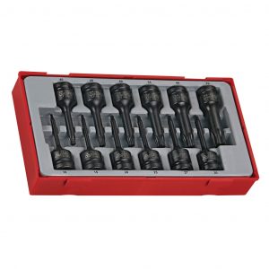 12PC 1/2'' Drive TX Impact Socket Set