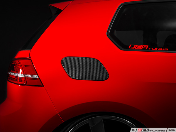 ECS Tuning Carbon Fiber Fuel Door Cover