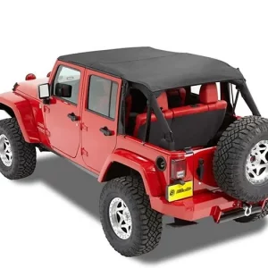 JK 4-Door Safari-Style Header Bikini Top 2010-2018