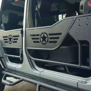 JK Safari Tubular Star Half Door (Rear, Mirror excl)