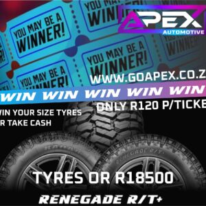 Radar Renegade RT+ tyres